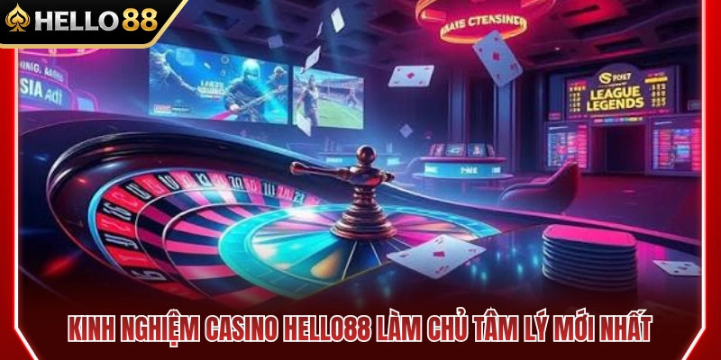 Kinh nghiệm casino HELLO88 giữ đầu lạnh 