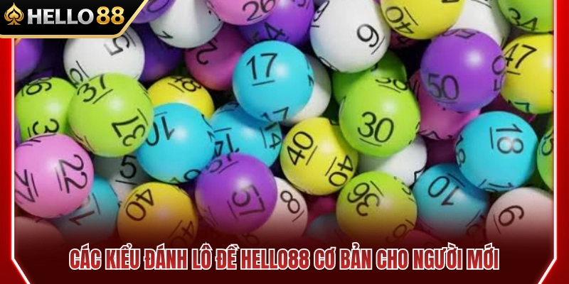 Những hình thức cược lô đề HELLO88 phổ biến cho tân thủ 